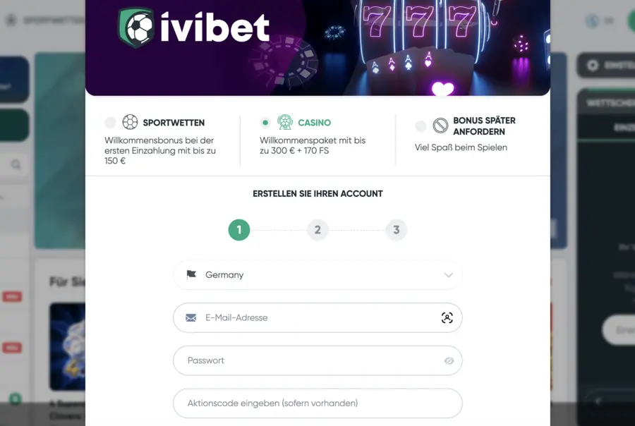 Ivibet login